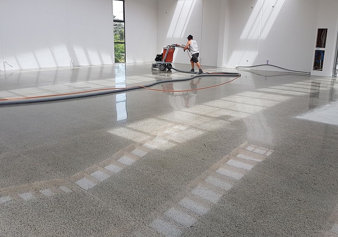 Mechanical Concrete Polishing